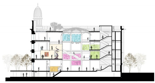 <div style=color:#000>Location:Cairo
              &nbspYear:2010
              &nbspAward:Honorable Mention
              &nbspCollaborators:Jovan Ivanovski </div>
In the competition to rehabilitate the “Sednaoui Al Khazendar” historical building in downtown Cairo and change its program into a cultural center, as well as creating a new vision for the surrounding densely populated area the building and its surrounding square are interwoven in the diversity of interrelations that are produced by the two historical faces of Cairo. Starting with a long analysis process of the situation we were able to formulate three conceptual lines of intervention that would eventually enable us to give new birth to the Sednaoui Al Khazendar Building and its surrounding area. | 
1. Al Khazendar Urban Walk 
2. Al Khazendar Market
3. Sednaoui House of Arts  Interior.